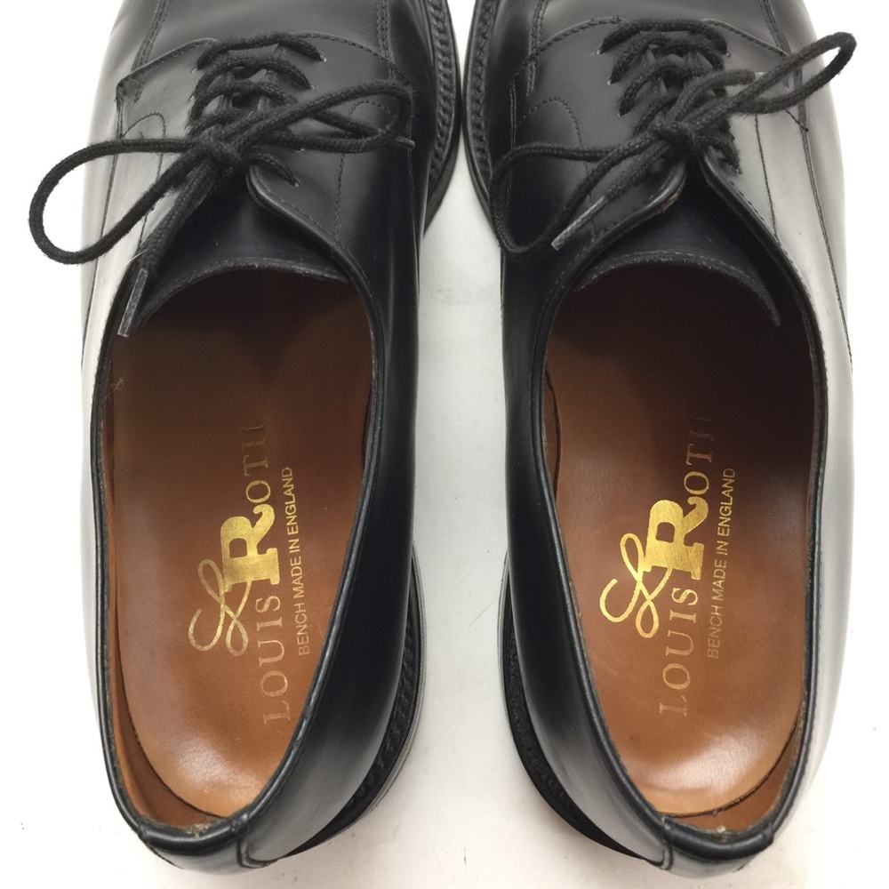 - SOLD - Louis Roth Bench Made Blk Leather Split Toe Derby - Picture 13 of 13